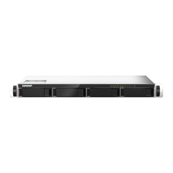 QNAP TS-435XeU 4GB RAM 4 Bay Rackmount NAS Enclosure - Silver