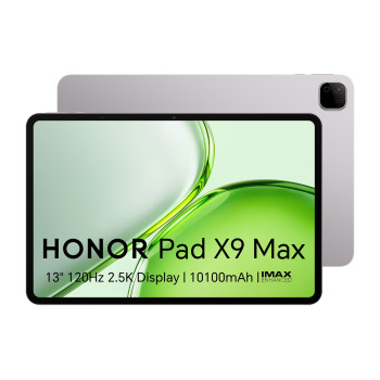 HONOR Pad X9 Max 13" 2.5K LCD 120Hz Snapdragon 6s 4GB RAM 128GB Storage Wi-Fi MagicOS10 Tablet - Gray