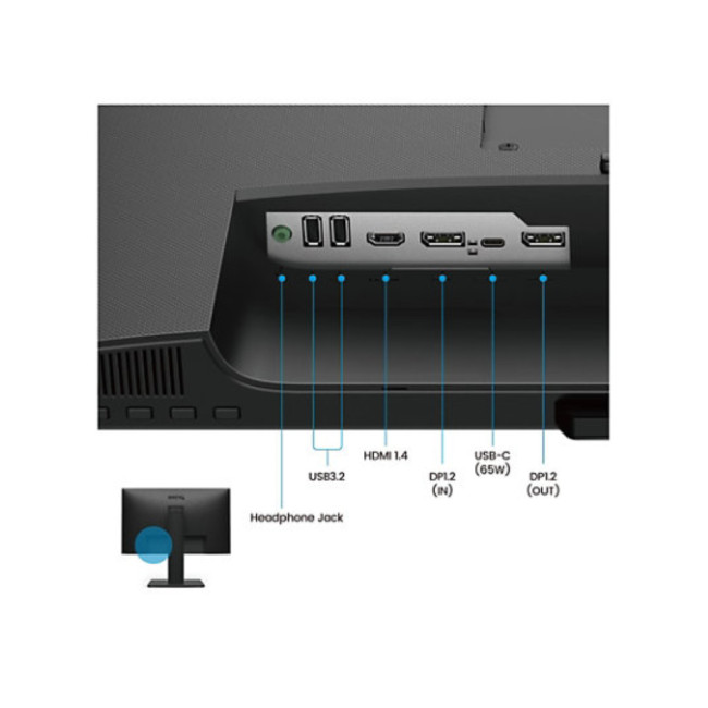 BenQ BL2786TC 27" IPS Full HD Height Adjustable USB-C Monitor with Built-in Speakers