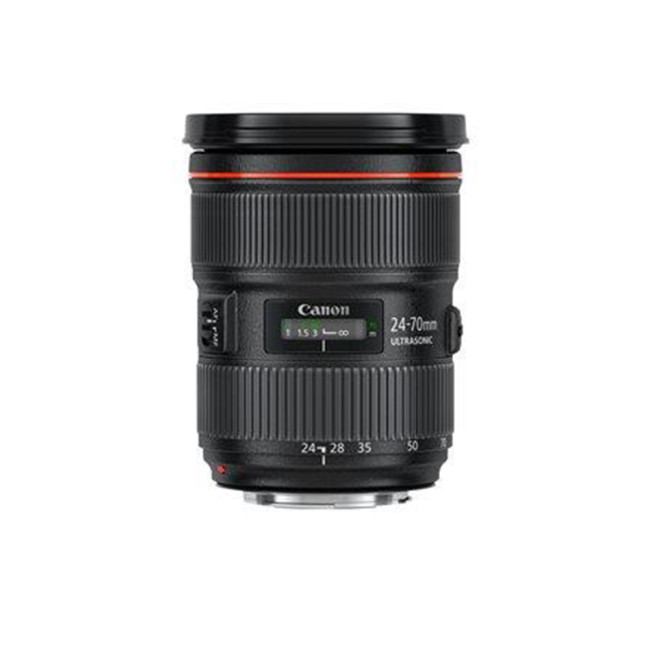 Canon 5175B005AA 24-70mm f/2.8 L Series Canon Lens - Black