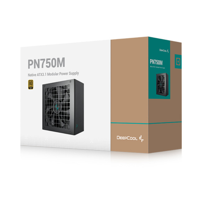 DeepCool PN750-M 750W 80+ Gold ATX 3.1 PSU Power Supply
