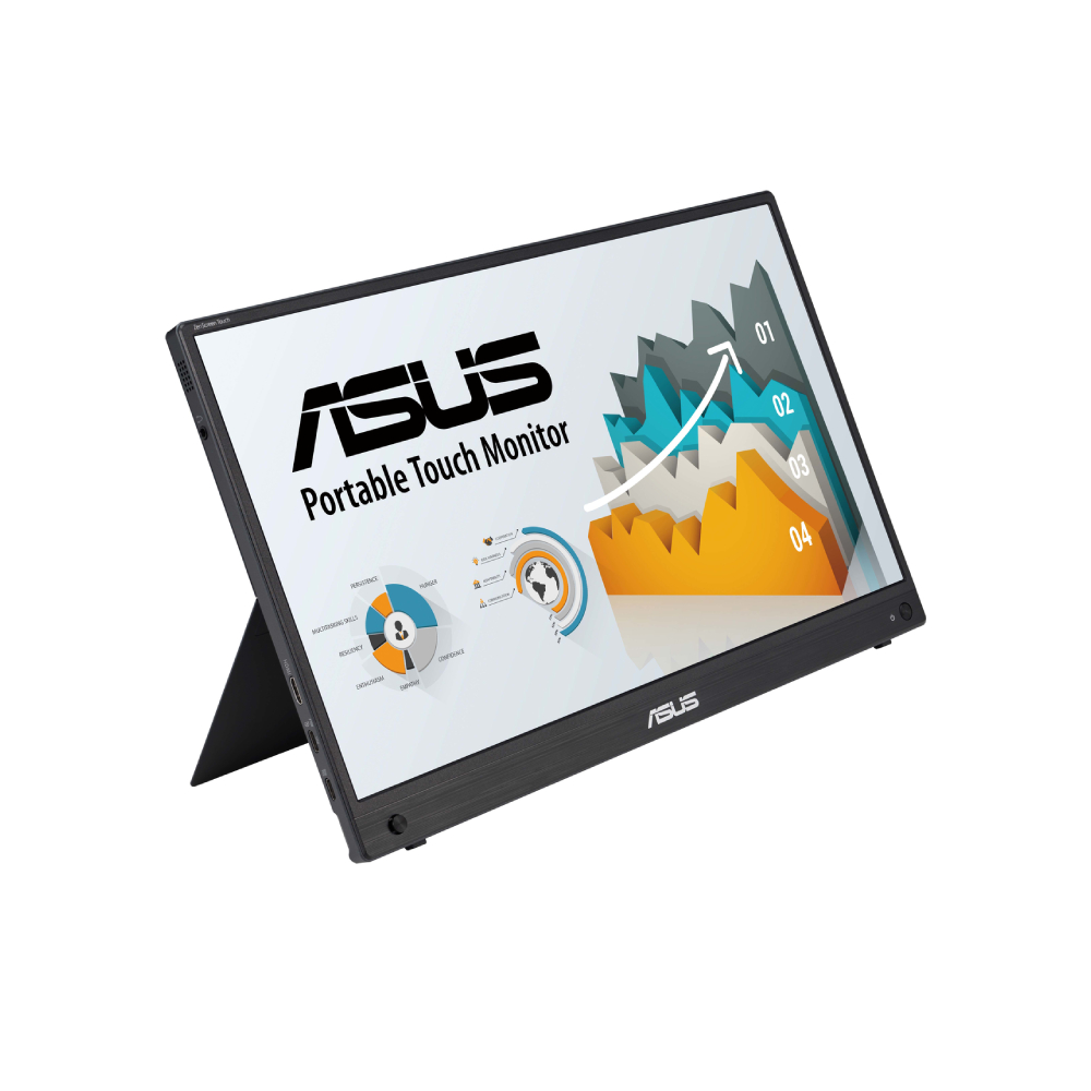 Asus Black Refurbished Zenscreen Mb16amtr 15.6" Fhd Ips Mini Hdmi Monitor