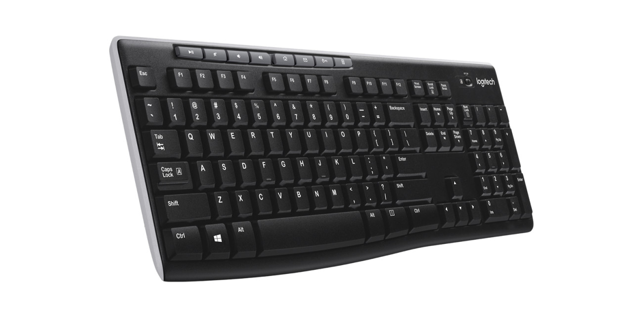 Logitech K270 Wireless QWERTY Keyboard Black - 920-003745