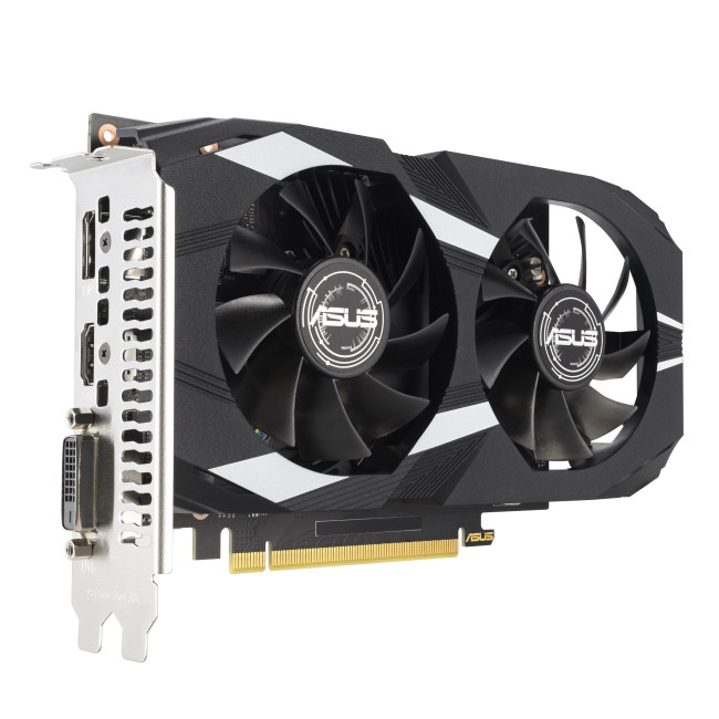 ASUS Dual Geforce RTX 3050 OC Edition 6GB GDDR6 Graphics Card PCI Express 4.0 - 90YV0K60-M0NA00