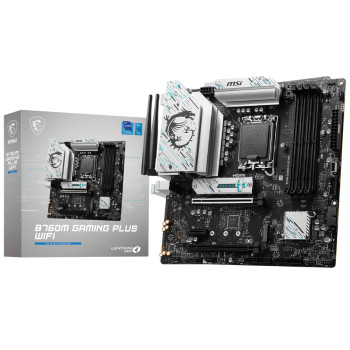 MSI B760M GAMING PLUS WIFI Intel B760 LGA 1700 Micro ATX Motherboard