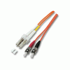 Neklan 1 meter Fibre Optic Cable Duplex Multi-Mode 62.5/125 ST/LC Connector