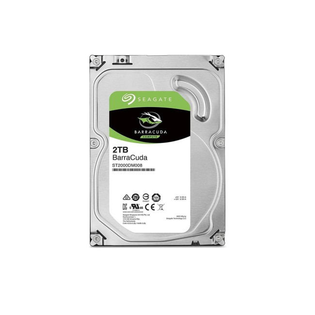Seagate BarraCuda 2TB 3.5" SATA 7200RPM Desktop Hard Drive