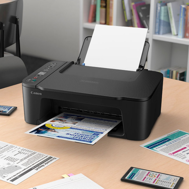 Canon PIXMA TS3750i Wireless Colour All-in-One Inkjet Photo Printer - Black