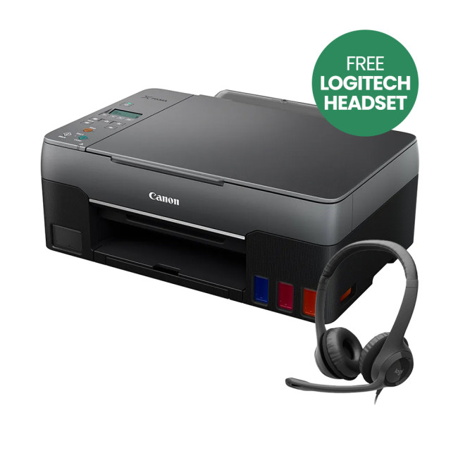 Canon PIXMA G3570 Inkjet 3-in-1 Multifunction A4 Colour Wireless Printer - Black