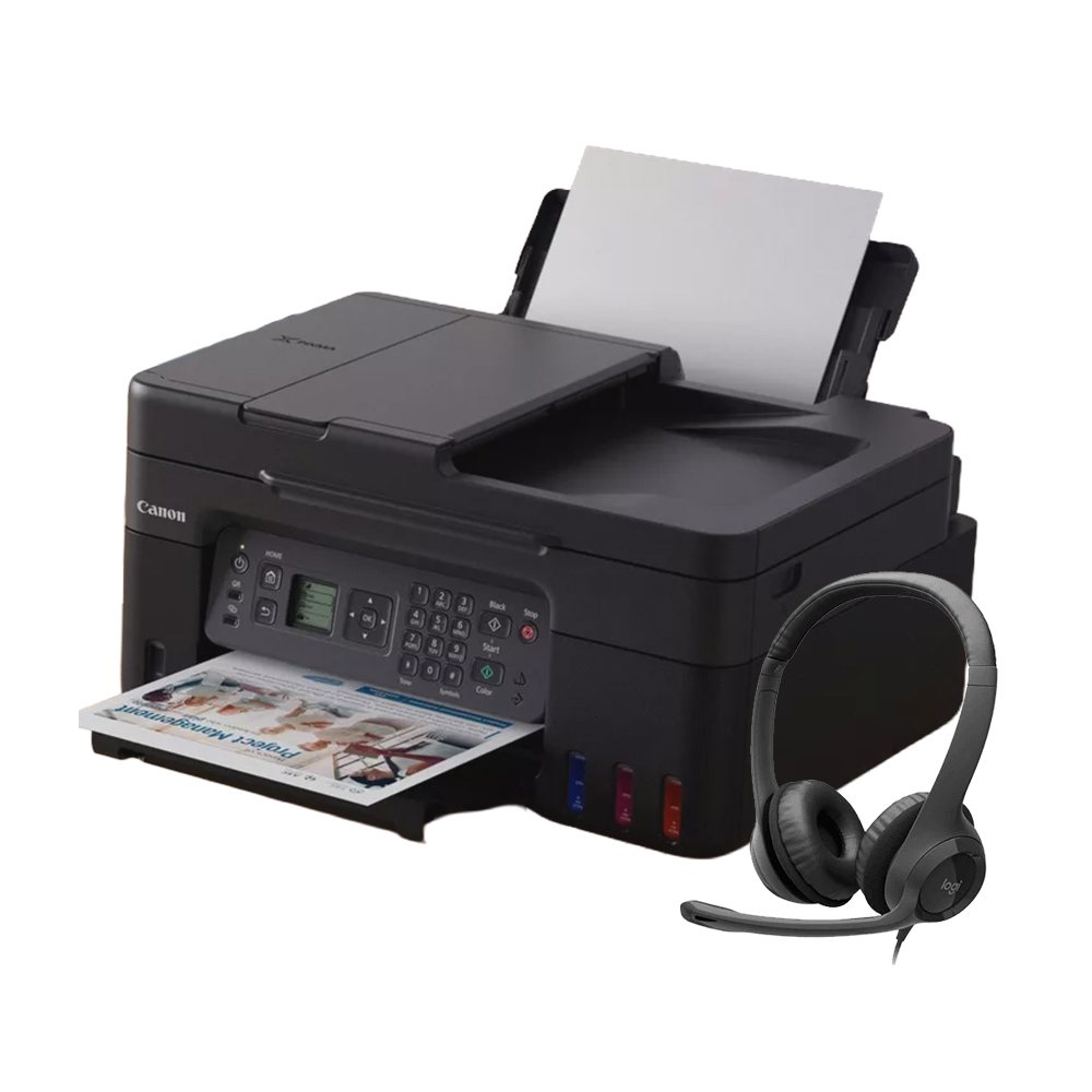 Canon PIXMA G4570 1.3" LCD All-in-one Refillable MegaTank Wi-Fi Inkjet Printer