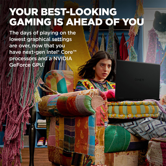 HP Omen 16-xd0003na AMD Ryzen 7 7840HS 16GB RAM 512GB SSD RTX 4050 16.1" Full HD Windows 11 Home Gaming Laptop