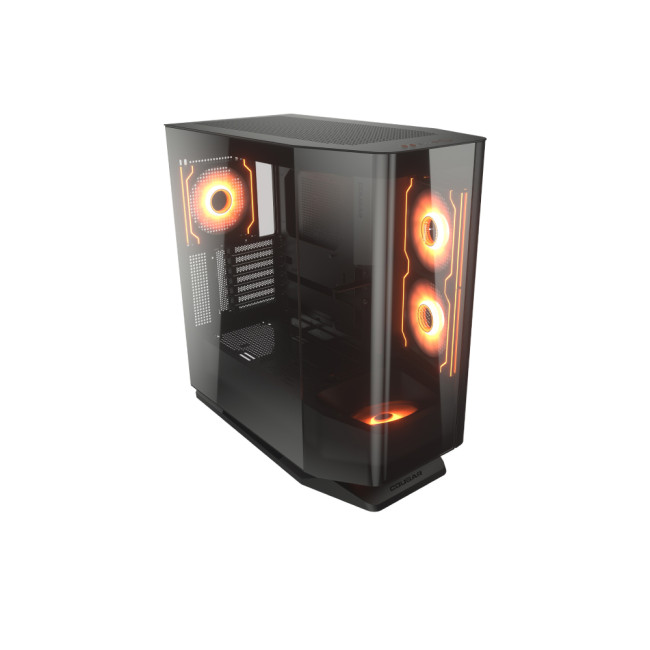Cougar FV270 Black ATX Micro ATX Tempared Glass Black PC Case
