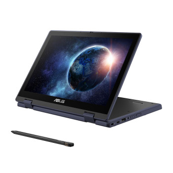 Refurbished ASUS BR1102F Intel N100 8GB RAM 128GB UFS 11.6" Touchscreen Rugged + Pen Windows 11 Pro Education Laptop
