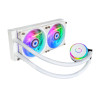 Cooler Master MasterLiquid PL240 Flux White 240mm All-In-One Hydro CPU Liquid Cooler