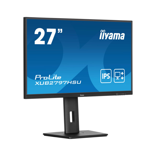 iiyama ProLite XUB2797HSU 27" IPS Full HD 100Hz Height Adjustable Monitor with 5 Year warranty