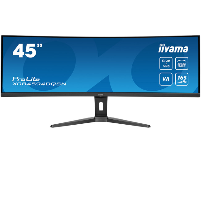 iiyama XCB4594DQSN-B145 inch 5120 x 1440 Dual QHD VA 165 Hz 0.8 ms Curved Gaming Monitor
