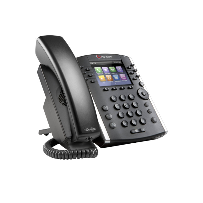 Polycom VVX 401 HD Business Media IP Desk Phone - Black