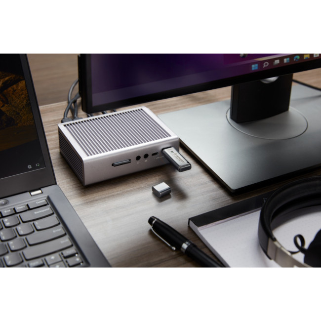 USB Stick Kingston Technology IronKey Locker+ 50 USB flash drive 128GB USB 3.2 Flash Drive - Silver