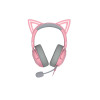 Razer Kraken Kitty V2 Quartz Wired RGB Gaming Headset with Kitty Ears - Pink