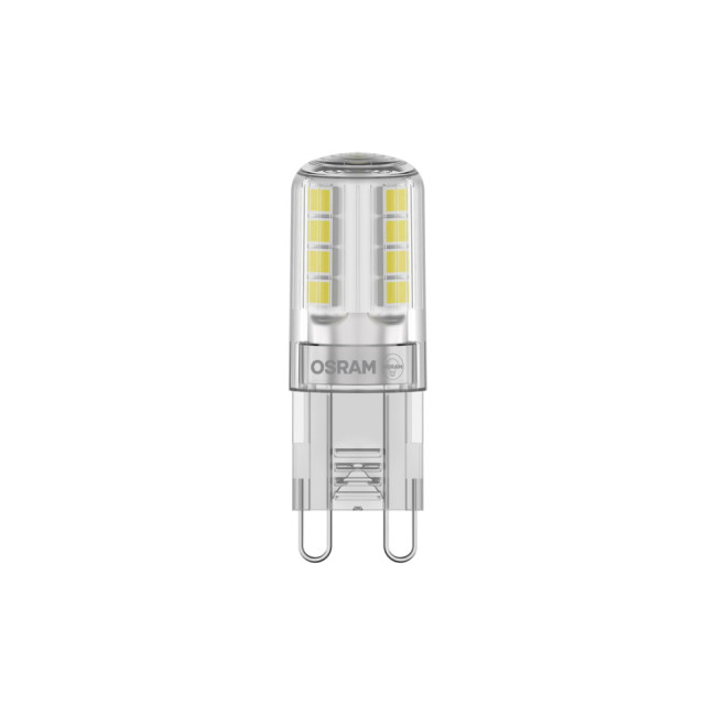 Osram LED Pin 30 300&#176; 2.6 Watt G9 Clear Cool White Lamp with retrofit pin base
