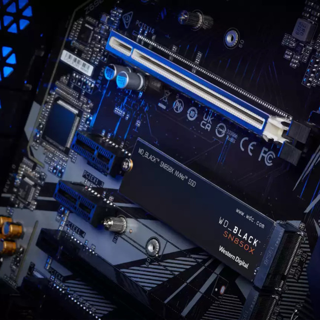 Western Digital Black SN850X 2TB M.2 PCIe 4.0 QLC Solid State Drive ( SSD ) - NVME