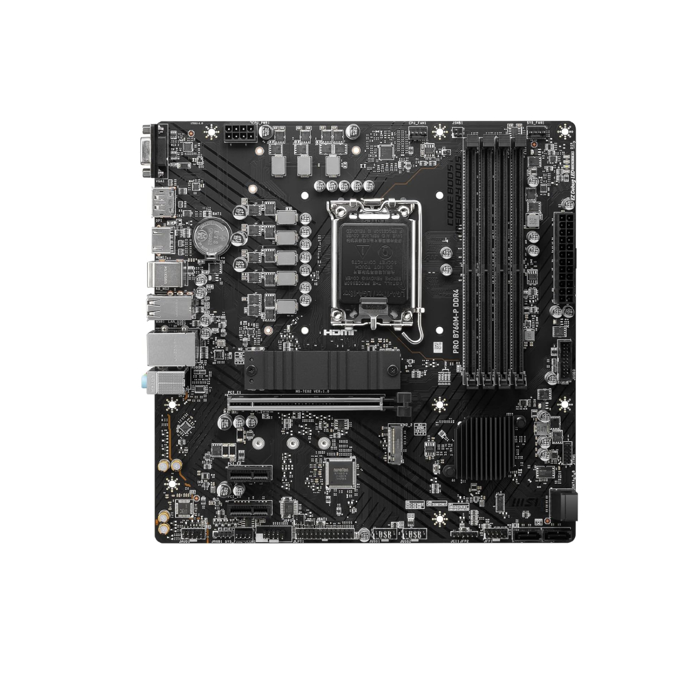MSI B760M-P DDR4 LGA 1700 mATX: PRO B760M-P DDR4
