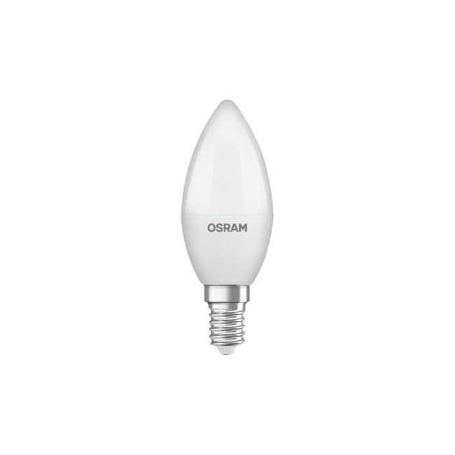 Osram Base Classic B40 5.7 Watt E14 Warm White Frosted LED Bulb - Triple Pack