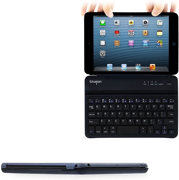 Sharon Ultrathin SI54141 iPad mini 3 Keyboard Cover Smart Cover QWERTY Layout