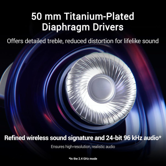 ASUS ROG Delta II Tri-mode Wireless Gaming Headset - White