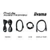 iiyama ProLite XUB2793QSU 27" IPS Quad HD 100Hz Height Adjustable Monitor with Speakers