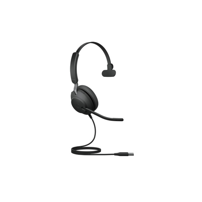 Refurbished Jabra Evolve2 40 SE UC Mono Wired Headset On-Ear