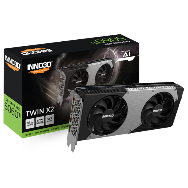 Inno3D Geforce RTX 5060Ti TWIN X2 16GB Graphics Card