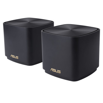 ASUS ZenWiFi Mini XD4 Wireless Router Gigabit Ethernet Tri-band Mesh Wi-Fi 6 (2.4 GHz / 5 GHz / 5 GHz) - 2 Pack - 90IG05N0-MO3R30