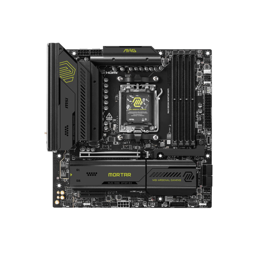 MSI MAG B850M MORTAR WIFI AMD AM5 Micro ATX Motherboard