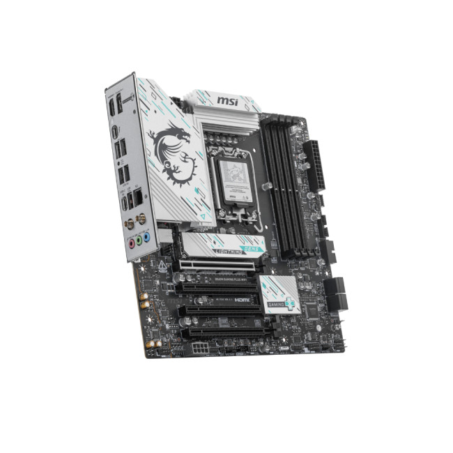 MSI B860M GAMING PLUS WIFI micro ATX DDR5 Intel LGA 1851 Motherboard