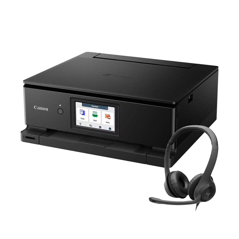 Canon PIXMA TS8750 4.3" LCD All-In-One Inkjet Photo Wi-Fi Printer