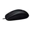 Logitech M90 Wired Ambidextrous USB Mouse Black - 910-001793