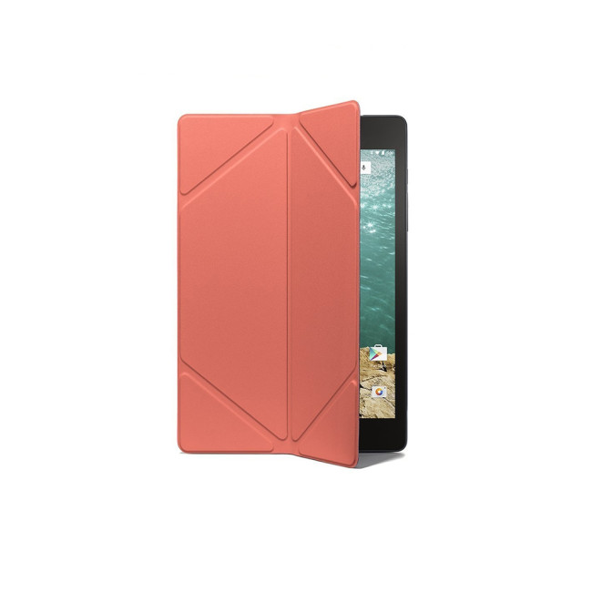 Refurbished HTC Nexus 9 inch Tablet Case Magic Cover Auto Wake / Sleep Function Folio Coral - Coral Amethyst