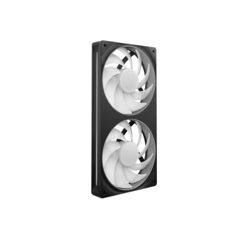 NZXT F240 RGB Unibody 8-Pin PWM PC Fan Black - 2-Pack