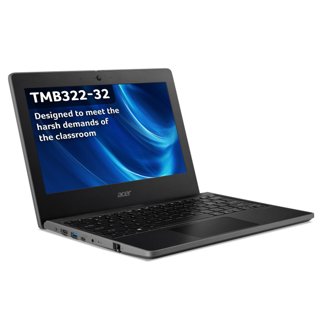 Acer TravelMate Spin B3 B311RN-32 NX.VRWEK.004 Pentium N6000 8GB RAM 128GB SSD 11.6" Touchscreen IPS Full HD Windows 11 Pro 2-in-1 Laptop