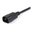StarTech PXT1001M 1m Power Cord C14 to C13 Connectors Power Cable - Black
