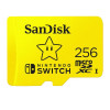 SanDisk Nitendo 256GB UHS-I microSDXC Memory Card - Yellow