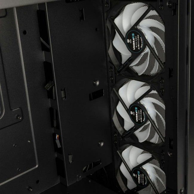 Kolink Unity Solar ARGB Mesh Midi-Tower Case - Black