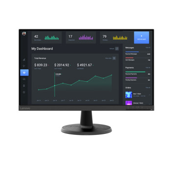 Lenovo C24-40 23.8" Full HD VA 75Hz 4ms AMD FreeSync Monitor - Raven Black
