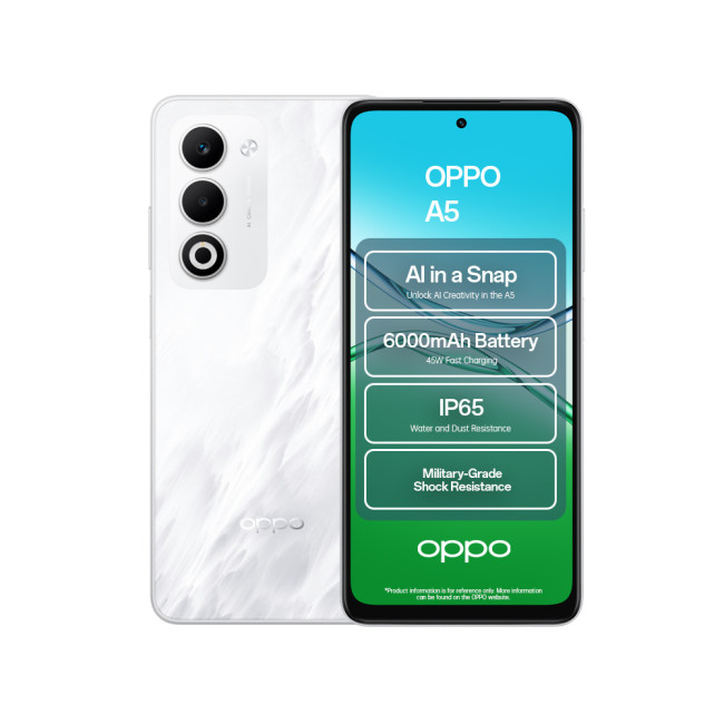 Refurbished OPPO A5 128GB 4GB RAM 6.67" 4G Dual SIM Android Smartphone