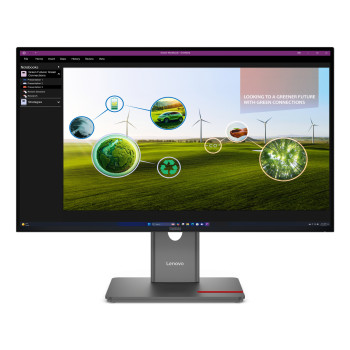 Lenovo ThinkVision P27Q-40 27" Quad HD IPS 120Hz 4ms HDR10 USB-C Height Adjustable Monitor