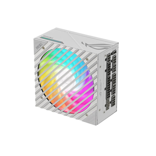 ASUS ROG Loki SFX-L 850W Platinum White Power Supply Unit 24-Pin ATX Aura Sync RGB Lighting PCIe 5.0 - 90YE00N2-B0NA00