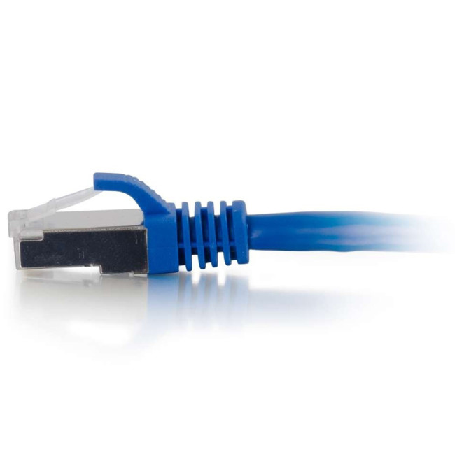C2G 83770 1m Cat5e Cable Shielded Design Networking cable - Blue