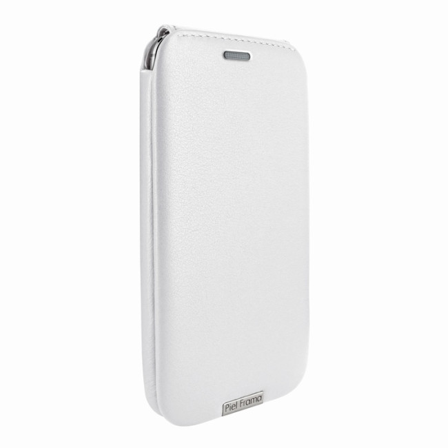 Piel Frama U669W iMagnum High-Quality Genuine Leather Case For HTC One M8 -White