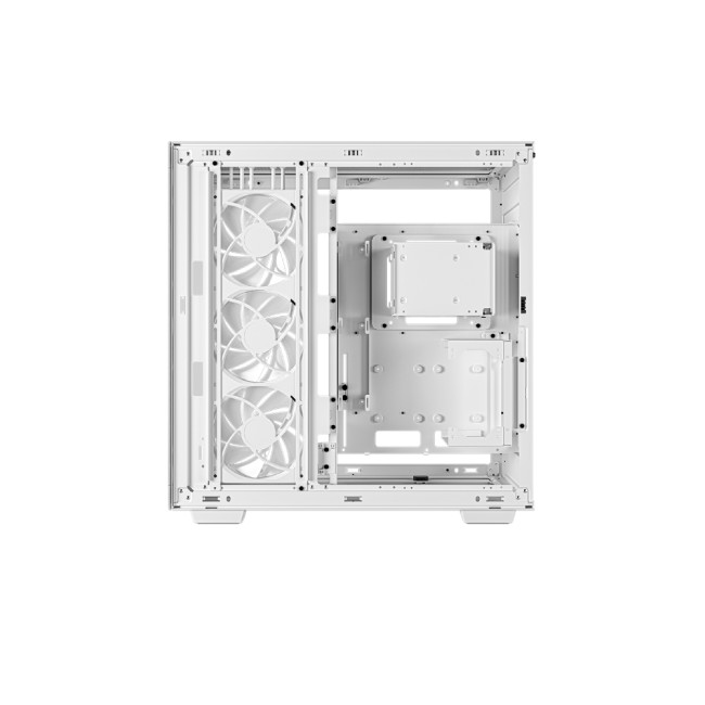 DeepCool CH780 WH Full Tower Tempered Glass Gaming PC Case - White